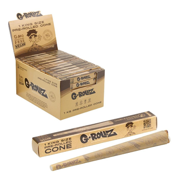 Конусы G-ROLLZ | Unbleached Extra Thin KS - Бренд G-Rollz - Магазин ТОПовых приборов и аксессуаров для  курения  bongstore.ru